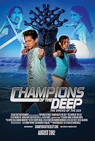 Keith Cooke, Caitlin Dechelle, Dayna Huor, and Tyler Weaver Jr. in Champions of the Deep (2012)