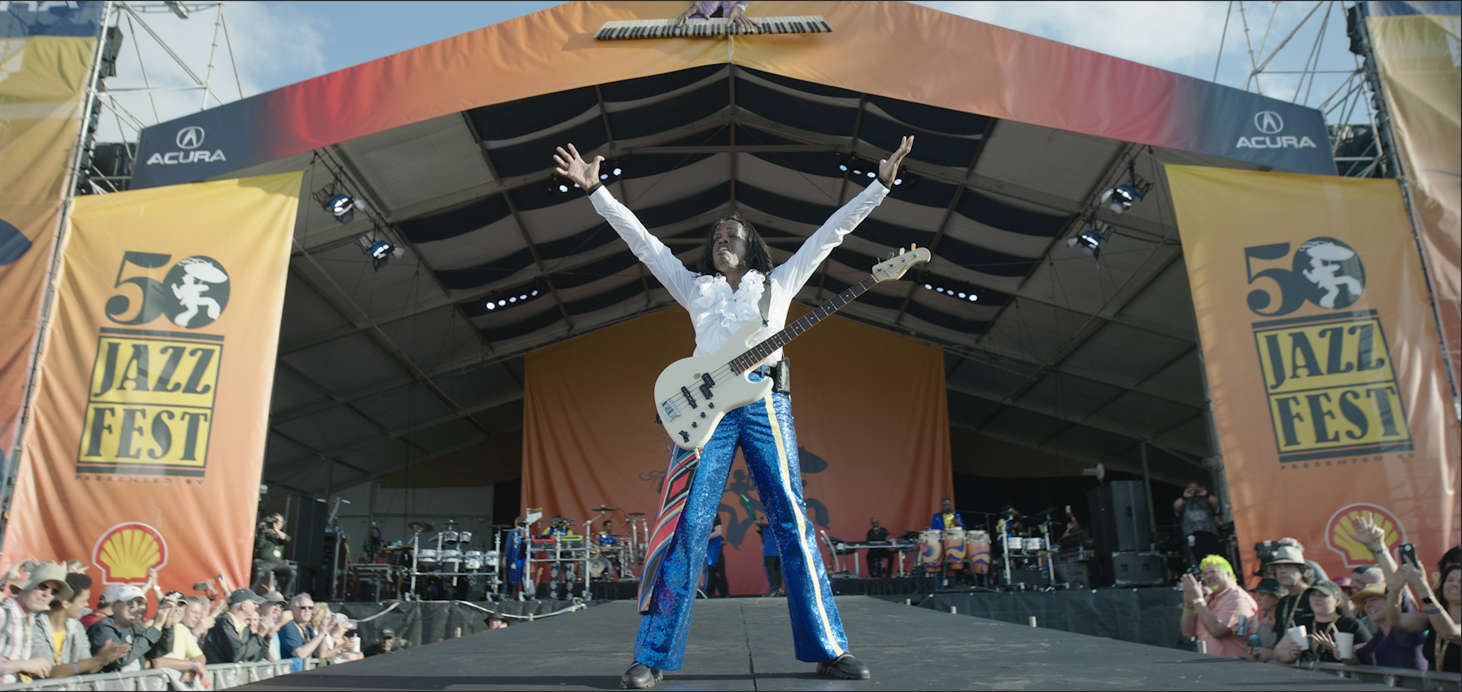 Earth Wind & Fire and Verdine White in Jazz Fest: A New Orleans Story (2022)