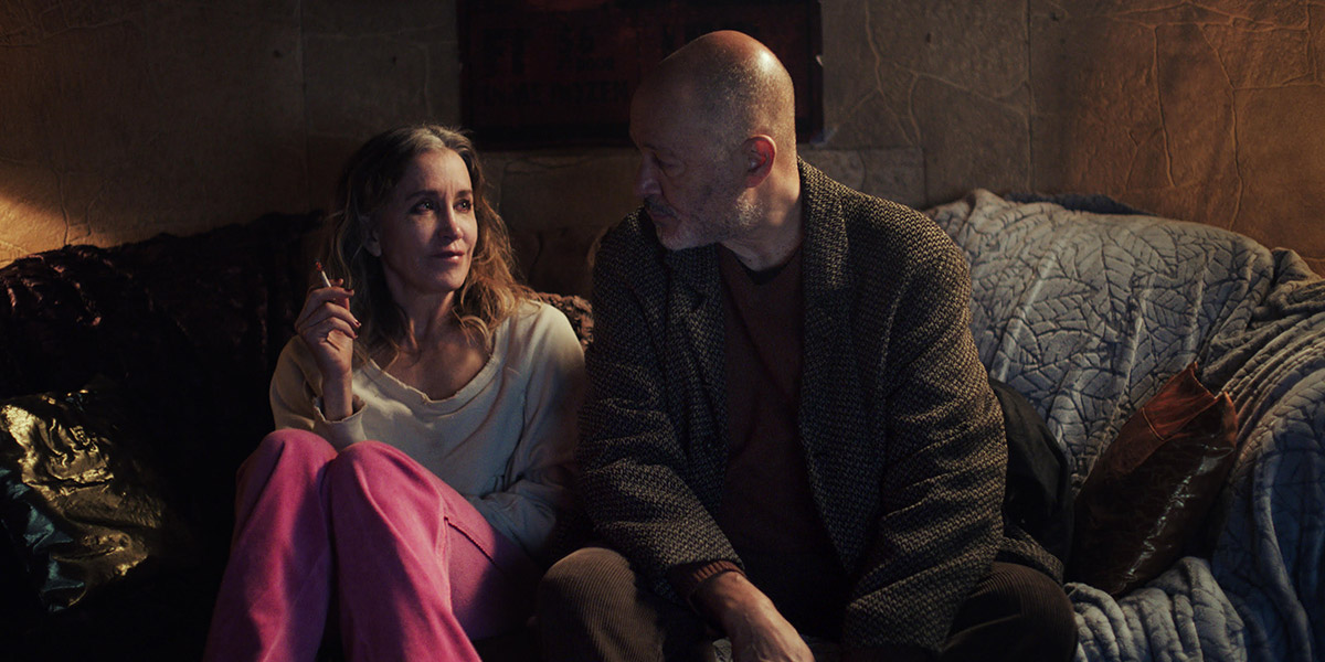 Felicity Huffman and Clark Johnson in Tammy's Always Dying (2019)