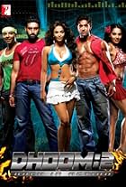 Hrithik Roshan, Abhishek Bachchan, Bipasha Basu, Uday Chopra, and Aishwarya Rai Bachchan in Những Tay Đua Siêu Hạng 2 (2006)