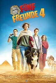 Valeria Eisenbart, Quirin Oettl, Neele-Marie Nickel, Justus Schlingensiepen, and Bobby in Fünf Freunde 4 (2015)