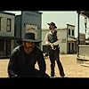 Denzel Washington, Chris Pratt, Manuel Garcia-Rulfo, and Martin Sensmeier in The Magnificent Seven (2016)