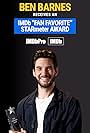 Ben Barnes Receives the IMDb Fan Favorite STARmeter Award