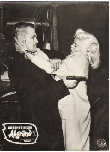 Diana Dors and Patrick Allen in The Long Haul (1957)