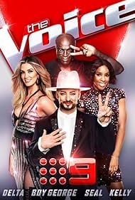 Boy George, Kelly Rowland, Seal, and Delta Goodrem in The Voice Australia (2012)