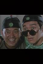 Pak-Cheung Chan and Stephen Chow in Luk ding gei II: San lung gaau (1992)