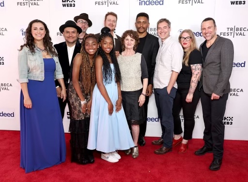 Cast and Crew image from the Tribeca Film Festival premiere of 'The Knife'