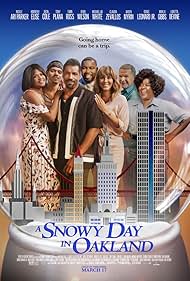 Loretta Devine, Kimberly Elise, Nicole Ari Parker, Tony Plana, Michael Jai White, Deon Cole, and Evan Ross in A Snowy Day in Oakland (2023)