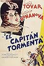 Fortunio Bonanova and Lupita Tovar in El capitan Tormenta (1936)