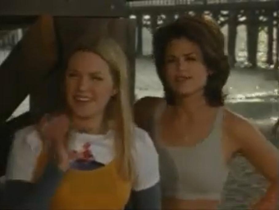 Adrienne Frantz and Susan Ward in Sunset Beach (1997)