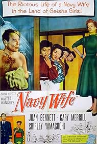 Joan Bennett and Gary Merrill in Navy Wife (1956)