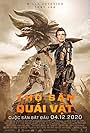 Milla Jovovich and Tony Jaa in Thợ Săn Quái Vật (2020)