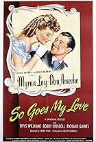 Don Ameche and Myrna Loy in So Goes My Love (1946)