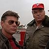 Ernest Borgnine and Jan-Michael Vincent in Airwolf (1984)