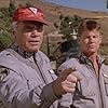 Ernest Borgnine and Jan-Michael Vincent in Airwolf (1984)