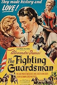 Janis Carter, Anita Louise, and Willard Parker in The Fighting Guardsman (1945)