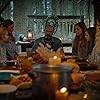 Toby Huss, Ryan Robbins, Leah Gibson, Rose Ranger, Chanelle Harquail-Ivsak, Elena Kampouris, Hannah Zirke, Daniel Diemer, and Paige Gibbs in Sacred Lies (2018)