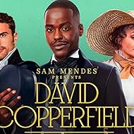 Helena Bonham Carter, Theo James, and Ncuti Gatwa in David Copperfield (2023)