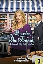 Cameron Mathison and Alison Sweeney in Murder, She Baked: A Chocolate Chip Cookie Mystery (2015)