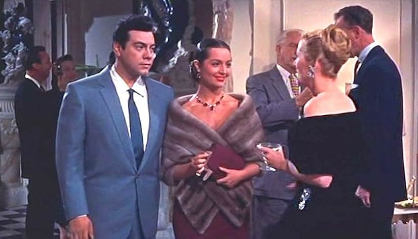 Joan Fontaine, Mario Lanza, and Sara Montiel in Serenade (1956)