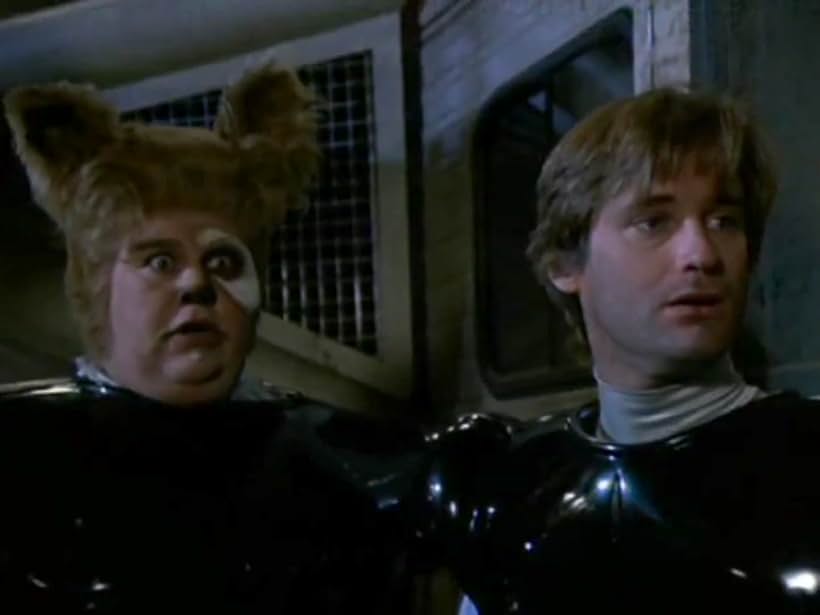 Bill Pullman and John Candy in Đại Chiến Thiên Hà (1987)