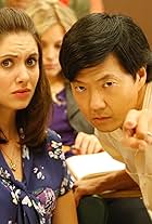 Ken Jeong, Alison Brie, and Gillian Jacobs in Cộng Đồng Vui Tính (2009)