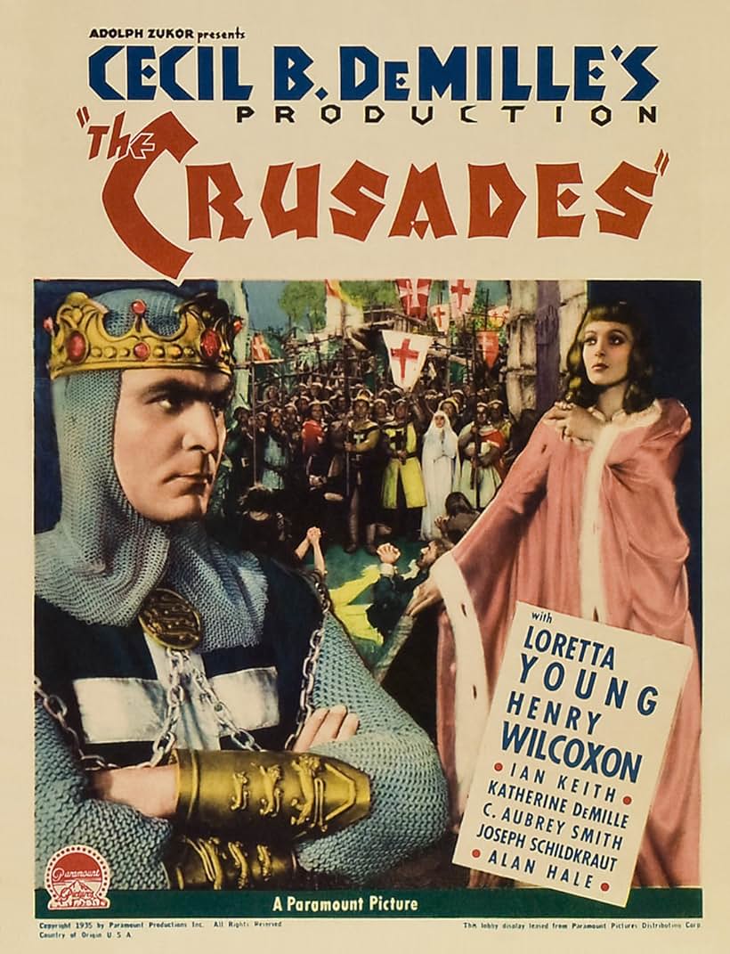 Henry Wilcoxon and Loretta Young in The Crusades (1935)