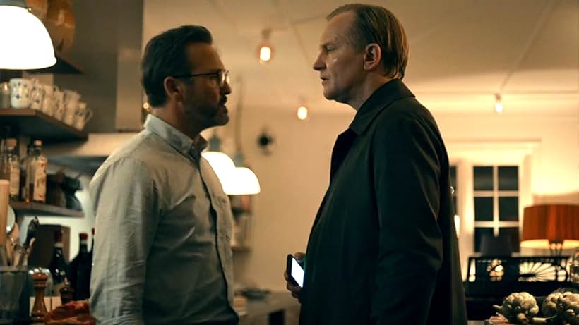 Ulrich Thomsen and Lars Ranthe in Forhøret (2019)