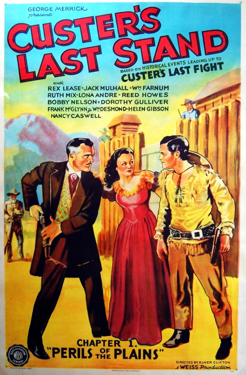 Lona Andre, Reed Howes, and Rex Lease in Custer's Last Stand (1936)