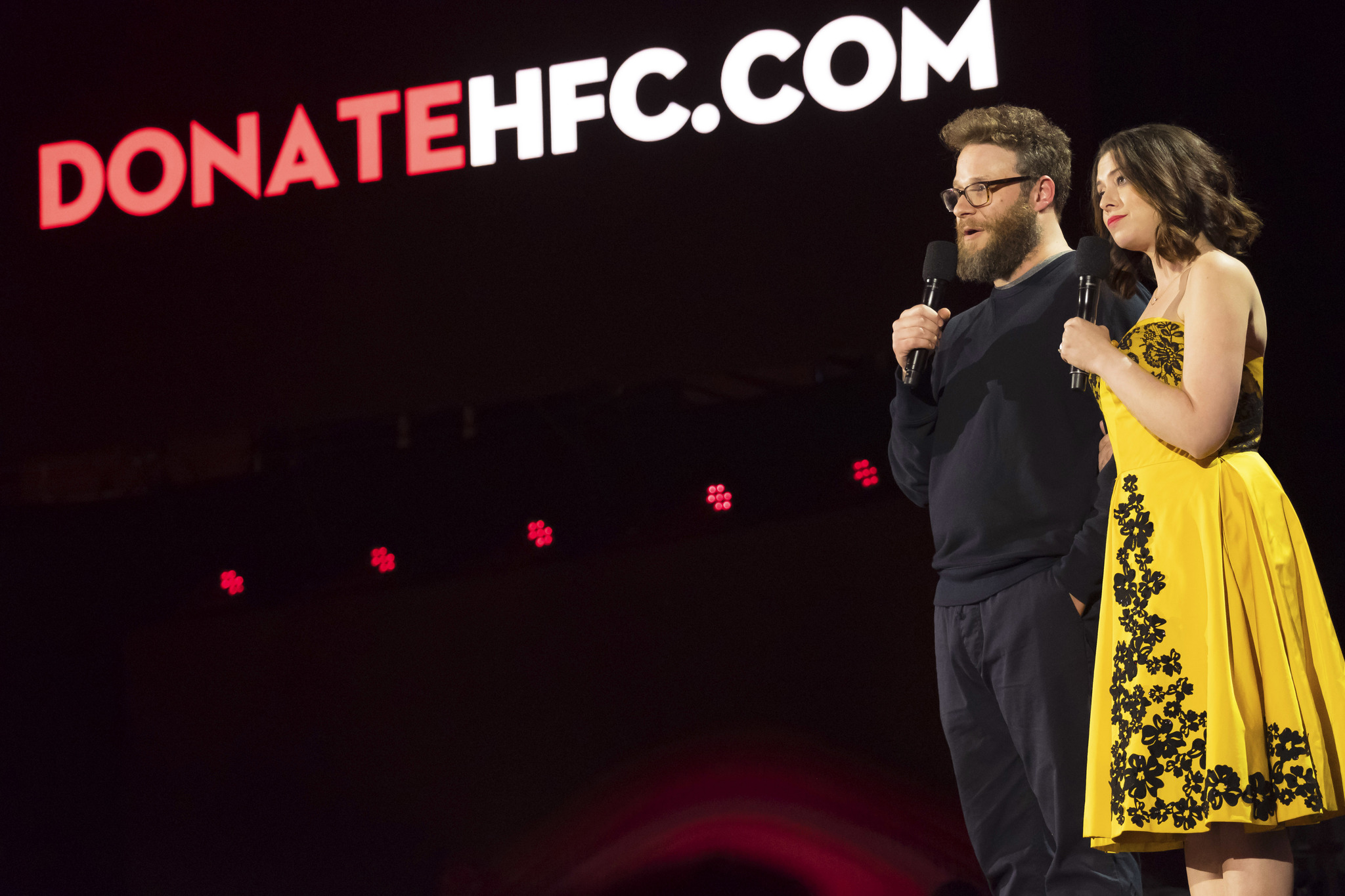 Seth Rogen and Lauren Miller Rogen in Hilarity for Charity (2018)