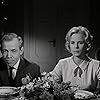 Bibi Andersson and Axel Düberg in Djävulens öga (1960)