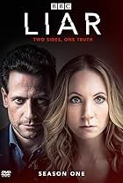 Joanne Froggatt and Ioan Gruffudd in Liar (2017)