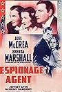 Jeffrey Lynn, Brenda Marshall, and Joel McCrea in Espionage Agent (1939)