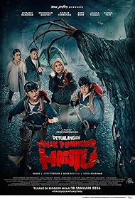 Muzakki Ramdhan, Giselle Tambunan, Adinda Thomas, Andy Boim, and M. Adhiyat in Petualangan Anak Penangkap Hantu (2024)