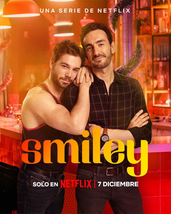 Carlos Cuevas and Miki Esparbé in Smiley (2022)