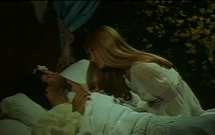 Gillian Hills and Francis Huster in La faute de l'abbé Mouret (1970)