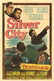 Yvonne De Carlo, Barry Fitzgerald, and Edmond O'Brien in Silver City (1951)