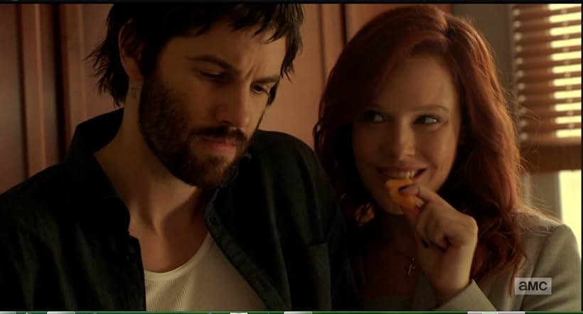 Jim Sturgess and Erin Cummings in Feed the Beast (2016)