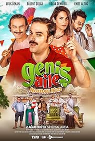 Emre Altug, Rojda Demirer, Ufuk Özkan, Mine Teber, Bülent Çolak, Tolga Canbeyli, and Tugce Karabayir in Genis Aile: Komsu Kizi (2019)