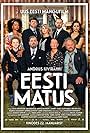 Hilje Murel, Merle Palmiste, Jan Uuspõld, Peeter Oja, Ago Anderson, Tambet Tuisk, Sandra Ashilevi, Anna Sergejeva, and Markus Habakukk in Eesti matus (2021)