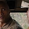 Dwayne Johnson and Rhys Darby in Jumanji: Welcome to the Jungle (2017)