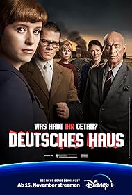 Iris Berben, Anke Engelke, Heiner Lauterbach, Max von der Groeben, and Katharina Stark in Deutsches Haus (2023)