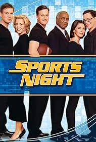 Josh Charles, Felicity Huffman, Sabrina Lloyd, Robert Guillaume, Peter Krause, and Joshua Malina in Sports Night (1998)