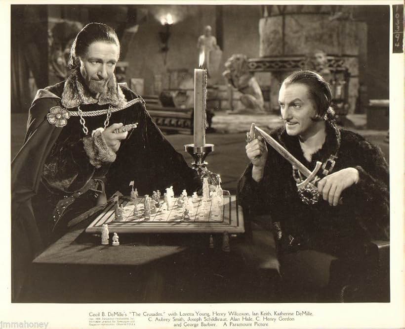 Ramsay Hill and Joseph Schildkraut in The Crusades (1935)