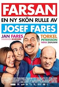 Jan Fares, Torkel Petersson, Nina Zanjani, and Hamadi Khemiri in Farsan (2010)