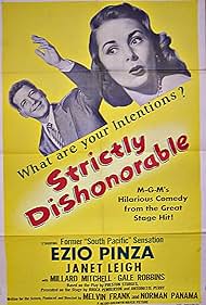 Janet Leigh and Ezio Pinza in Strictly Dishonorable (1951)