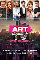 Marjan Moghaddam, Mario Robinson, Marc Dennis, Jonas Leriche, Annie O'Neill, and Peter Maier in Art TV with Felicity (2023)