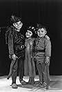 Darla Hood, George 'Spanky' McFarland, and Carl 'Alfalfa' Switzer in Arbor Day (1936)