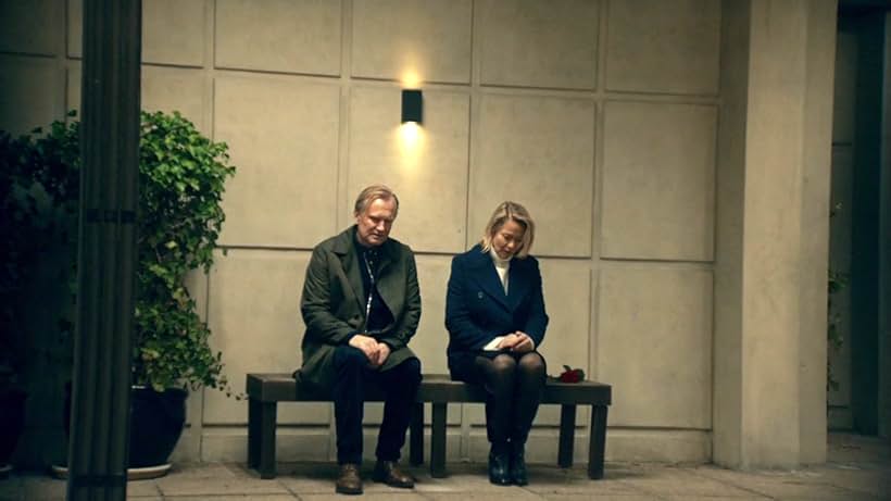 Trine Dyrholm and Ulrich Thomsen in Forhøret (2019)