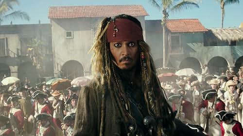 Johnny Depp in Cướp Biển Vùng Caribê: Salazar Báo Thù (2017)